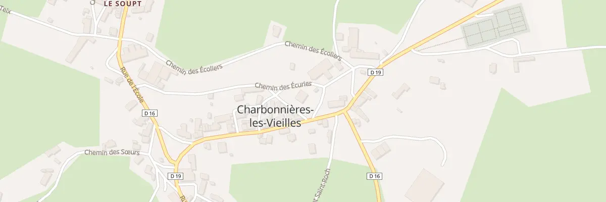 Plan du 9001 Pl de Lord Davis à Charbonnières-les-Vieilles