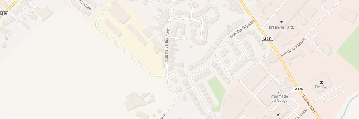 Plan du 103 Rue de Verlinghem à Quesnoy-sur-Deûle
