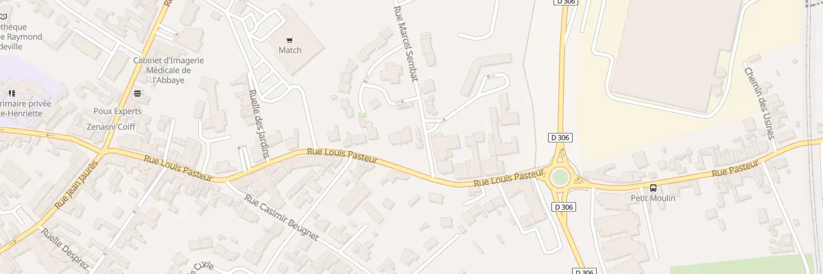 Plan du 47 Rue Pasteur à Oignies