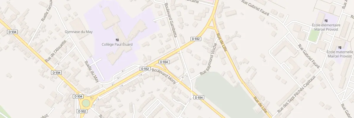 Plan du 42 Av de la Libération à Noyon