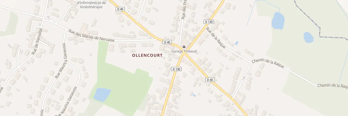 Plan du 2 Rue de la Flouriette à Tracy-le-Mont