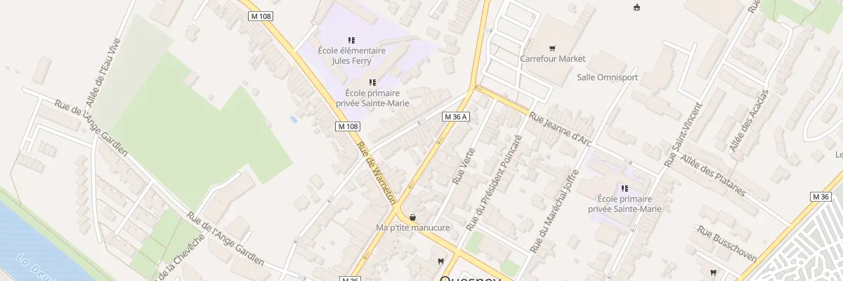 Plan du 22 Rue de Comines à Quesnoy-sur-Deûle