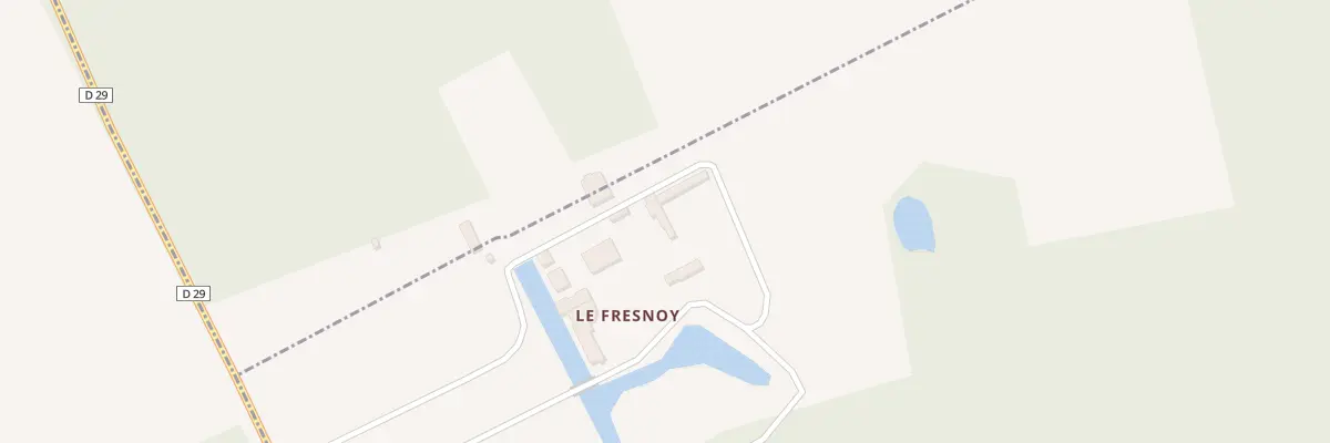 Plan du 5184 Le Fresnoy à Salins