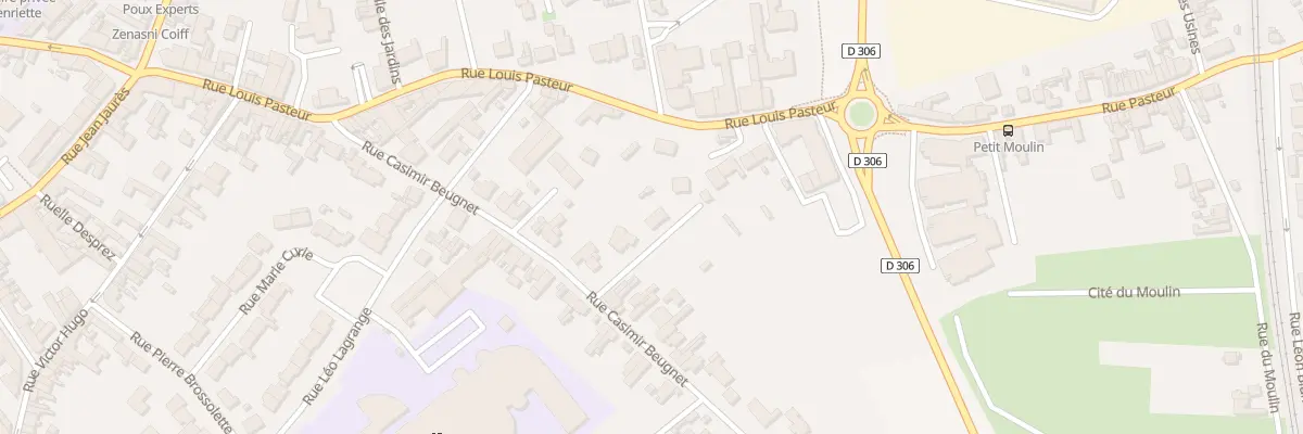 Plan du 17B Rue Casimir Beugnet à Oignies