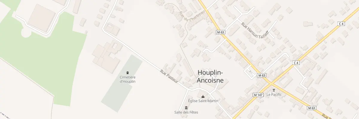 Plan du 32B Rue Pasteur à Houplin-Ancoisne