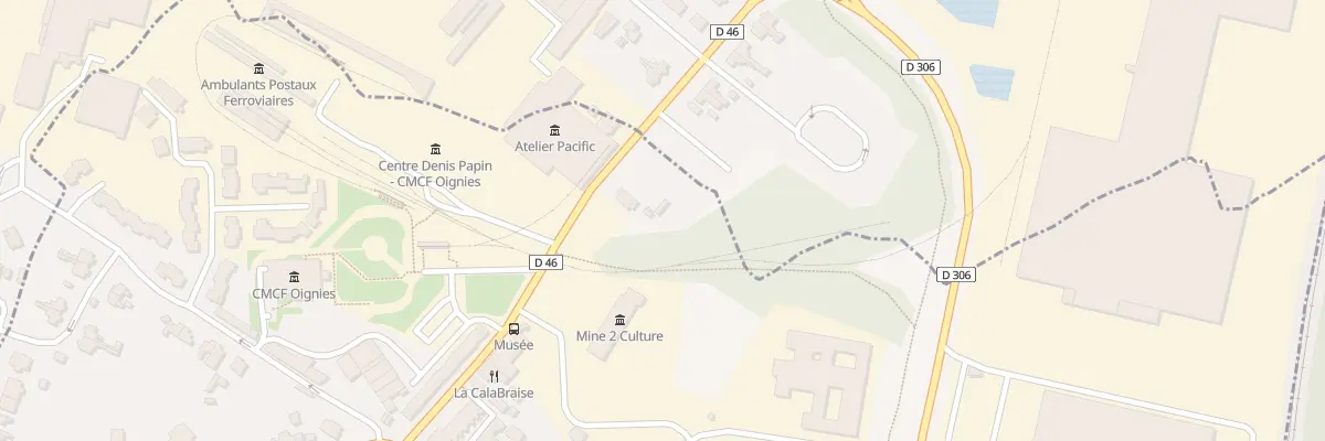Plan du 70 Rue Emile Zola à Oignies