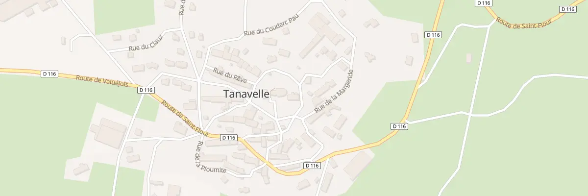 Plan du 5078 Le Bourg à Tanavelle