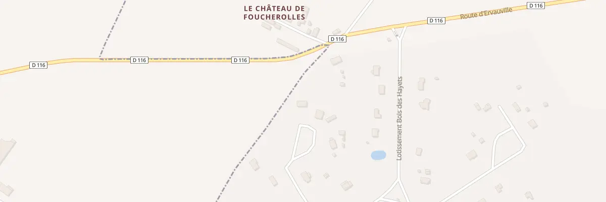 Plan du 5114 Bois des Hayets à Foucherolles