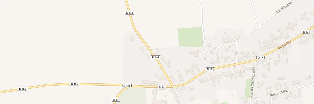 Plan du 8 Rue de Hombleux à Esmery-Hallon