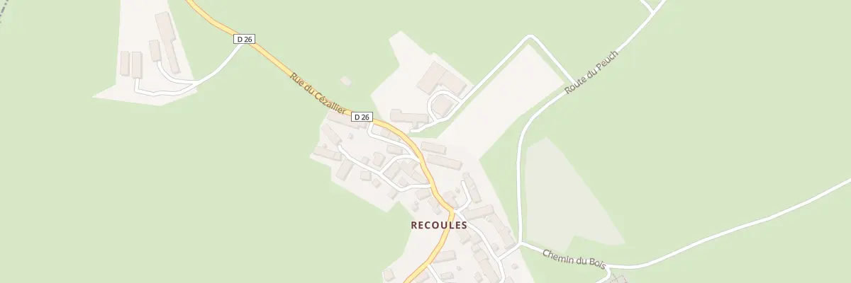 Plan du 5111 Le Peuch à Joursac