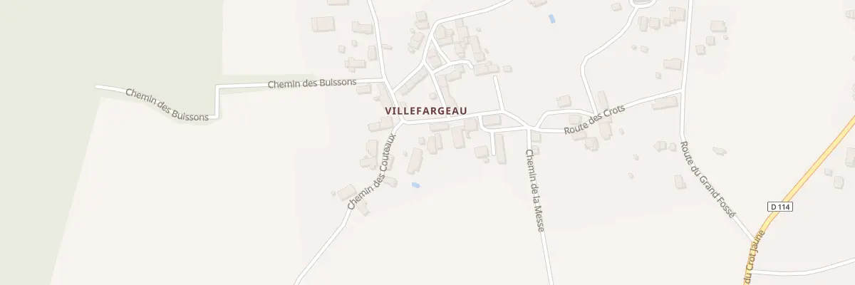 Plan du 17 Rte des Crots à Saint-Loup-des-Bois