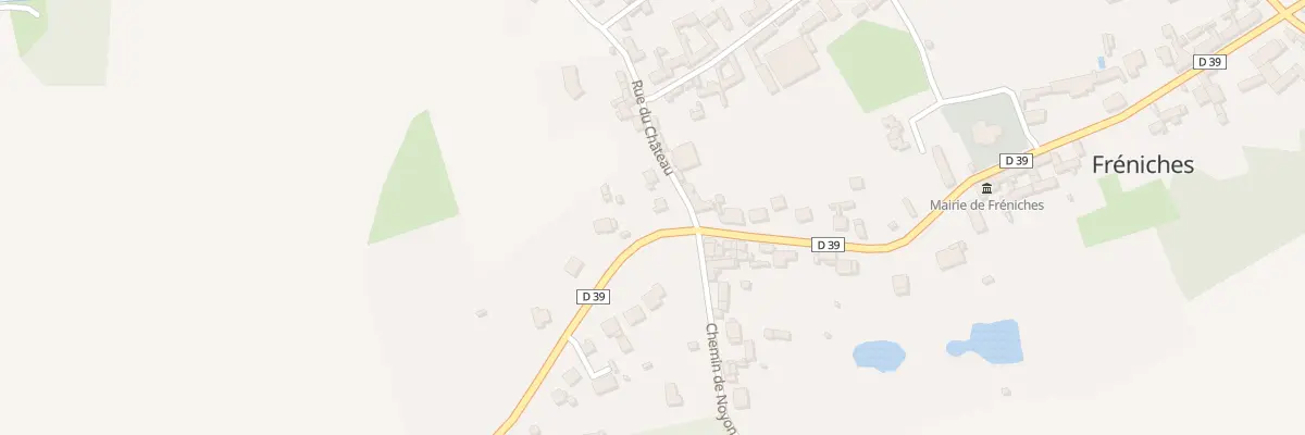 Plan du 25 Rue du Château à Fréniches
