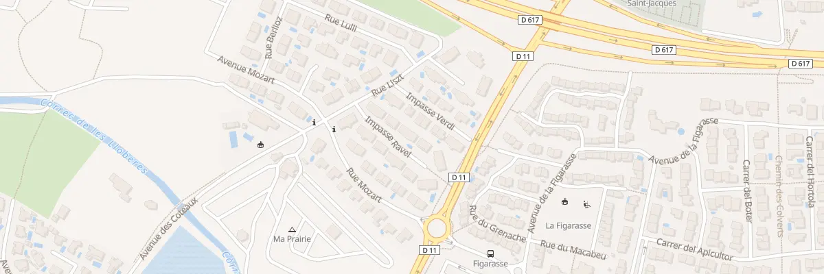 Plan du 4 Rue Liszt à Canet-en-Roussillon