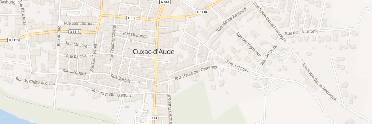 Plan du 15 Rue Basse des Casernes à Cuxac-d’Aude