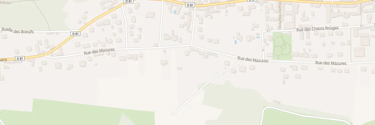 Plan du 35 Rue des Mazures à Berneuil-sur-Aisne