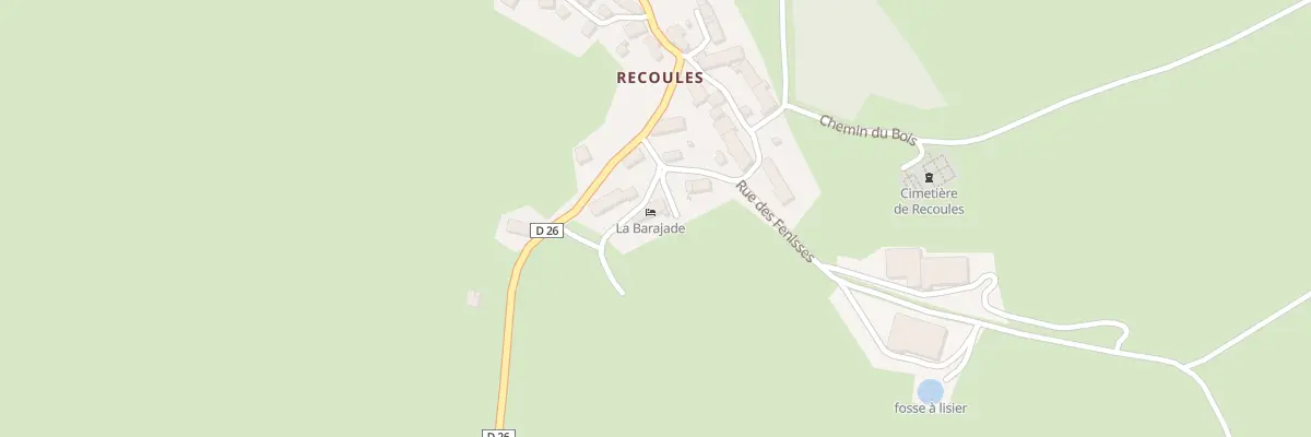 Plan du 5094 Recoules à Joursac