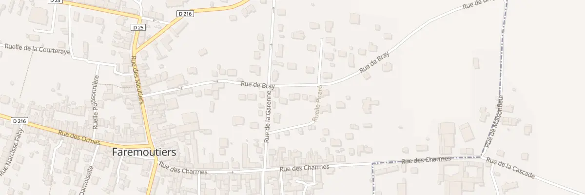 Plan du 19 Rue du Bray à Faremoutiers
