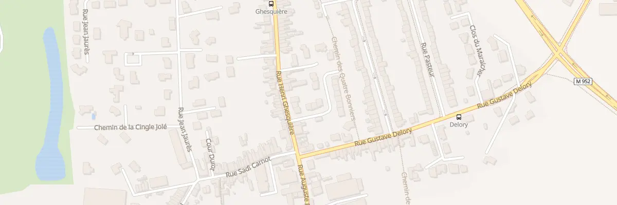 Plan du 1 Rue de l’Obeau à Emmerin