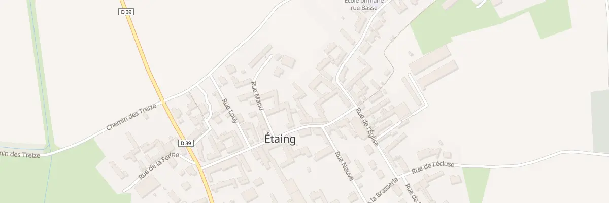 Plan du 5B Rue de la Mairie à Étaing