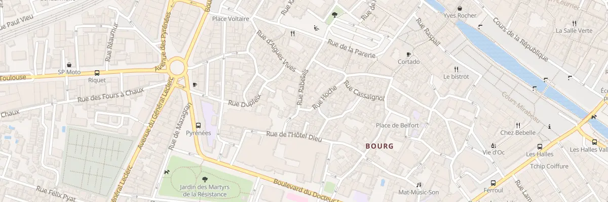 Plan du 21B Rue Rabelais à Narbonne