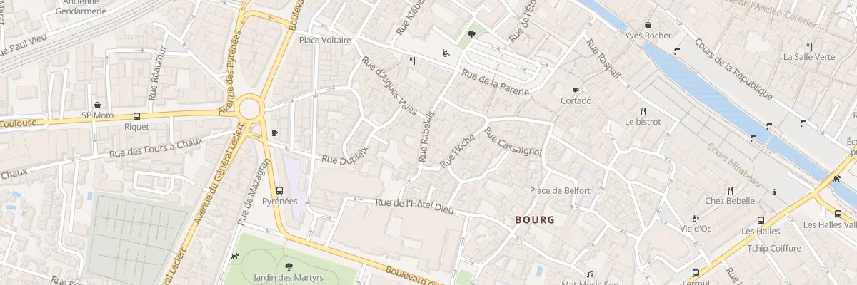 Plan du 19 Rue Rabelais à Narbonne