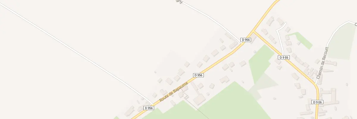 Plan du 8B Rte de Bapaume à Dury