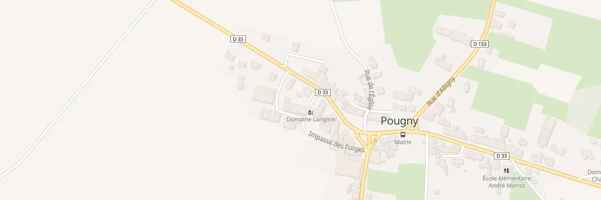 Plan du 100 Le Bourg à Pougny