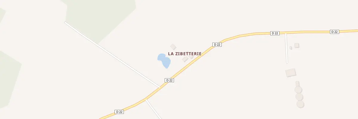Plan du 219 La Zibetterie à Saint-Privé