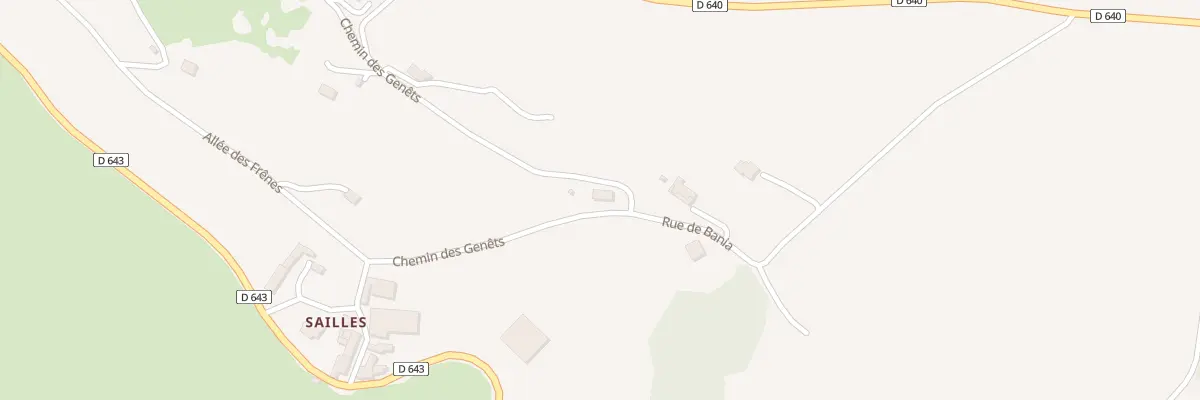 Plan du 5004 Che des Genets Sailles à Saint-Nectaire
