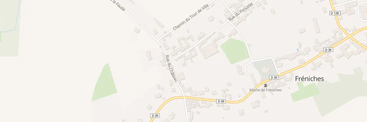 Plan du 409 Rue du Poncelet à Fréniches