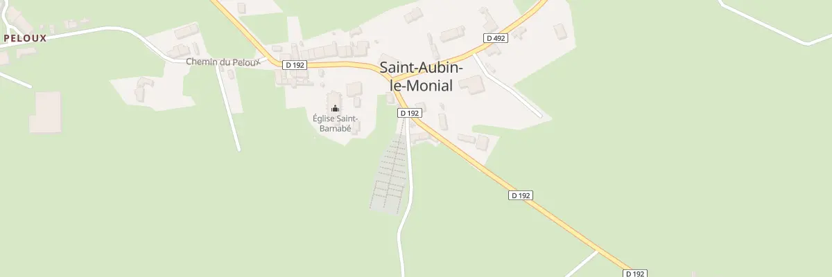 Plan du 12 Rue Saint-barnabé à Saint-Aubin-le-Monial