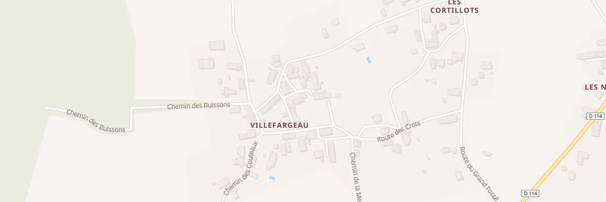 Plan du 1 Pla du Grand Puits à Saint-Loup-des-Bois