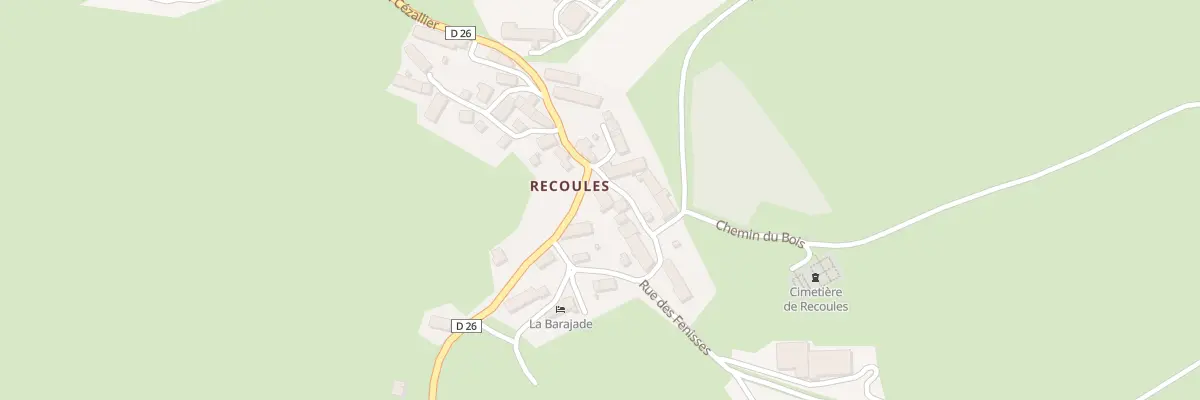 Plan du 5103 Recoules à Joursac