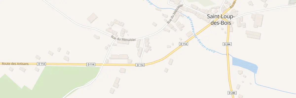 Plan du 3 Rue du Garde Vignes à Saint-Loup-des-Bois