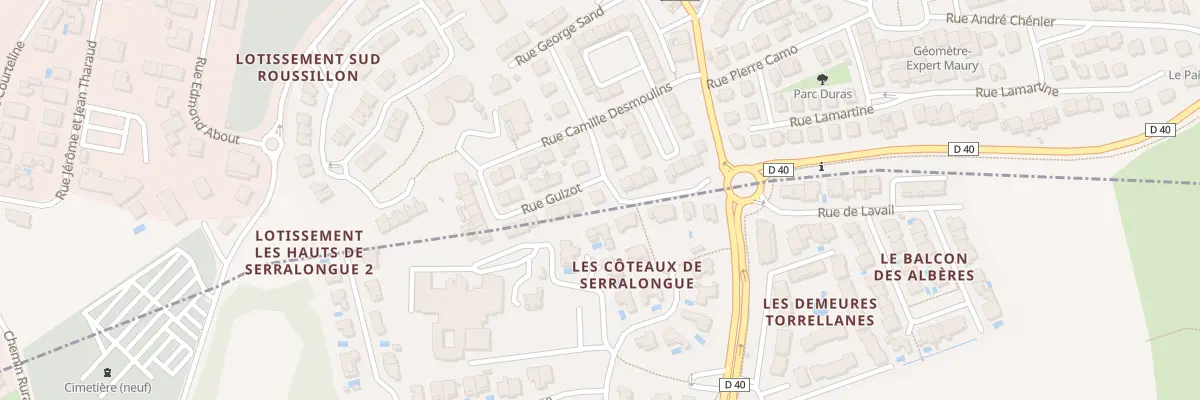 Plan du 1 Rue Guizot à Saint-Cyprien