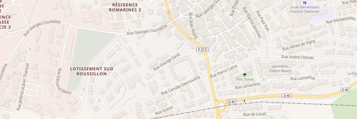 Plan du 19 Rue George Sand à Saint-Cyprien