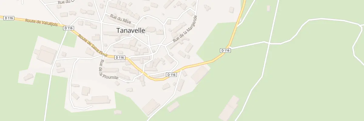 Plan du 5074A Le Bourg à Tanavelle