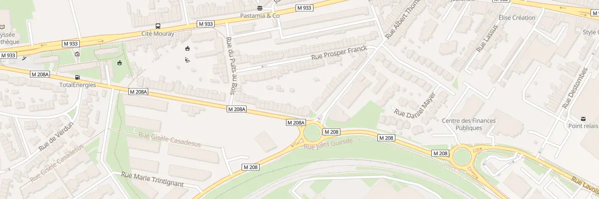 Plan du 164 Rue Jules Guesde Lomme à Lille