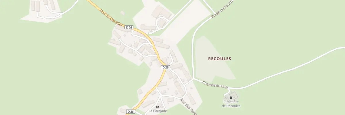 Plan du 5105 Le Peuch à Joursac