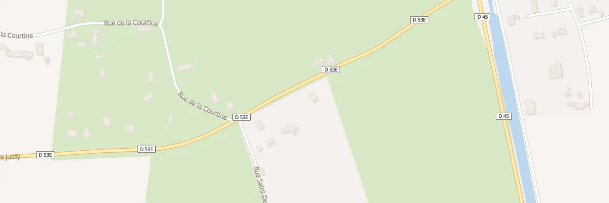 Plan du 1 Rte de Jussy à Jussy-le-Chaudrier