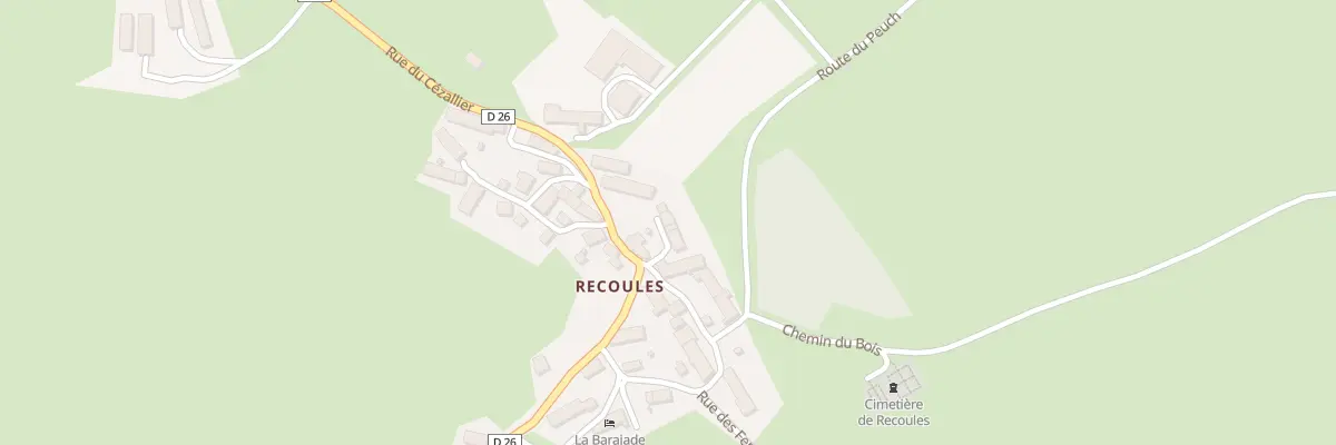 Plan du 5106 Le Peuch à Joursac