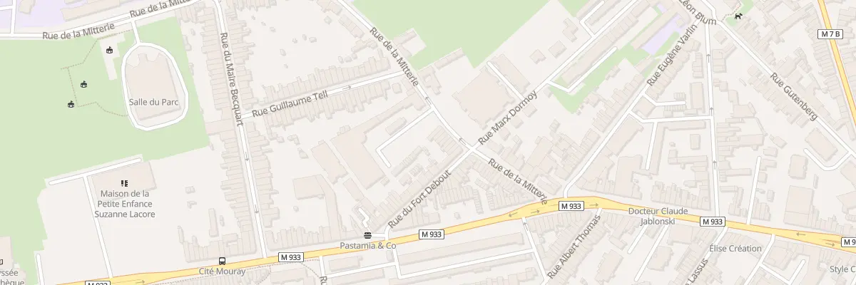 Plan du 188 Rue de la Mitterie à Lille
