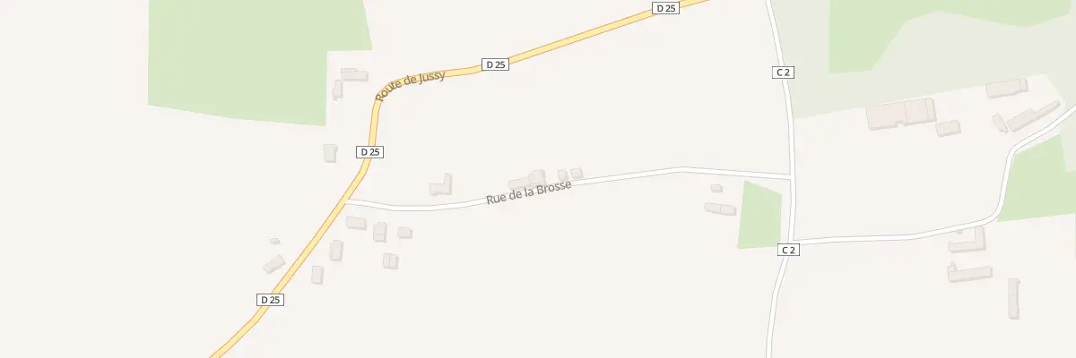 Plan du 6 Rue de la Brosse à Saint-Léger-le-Petit