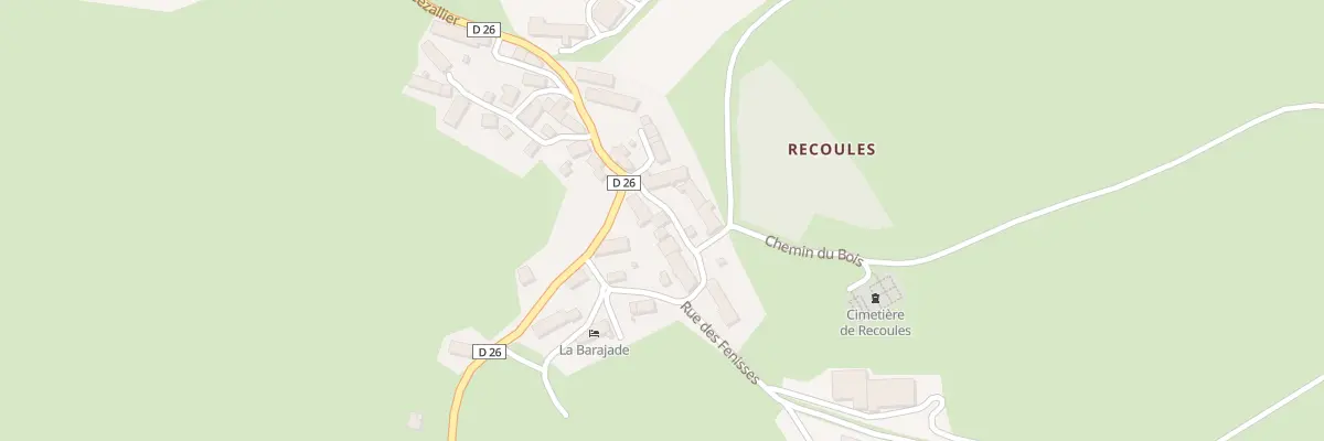 Plan du 5102 Recoules à Joursac