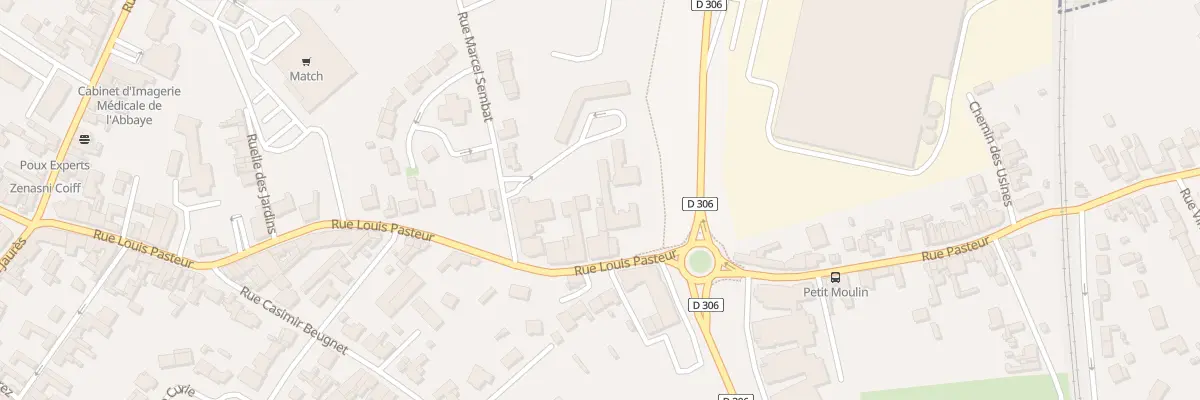 Plan du 55 Rue Pasteur à Oignies