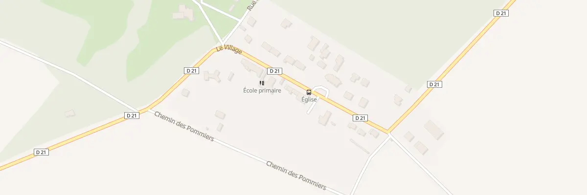 Plan du 19 Le Village à La Haute-Maison