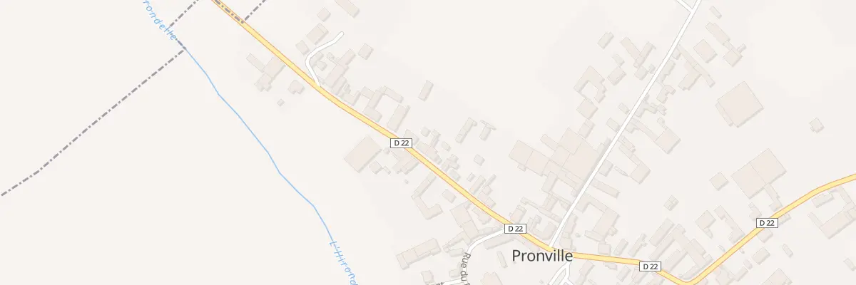 Plan du 21 Rue de Quéant à Pronville-en-Artois