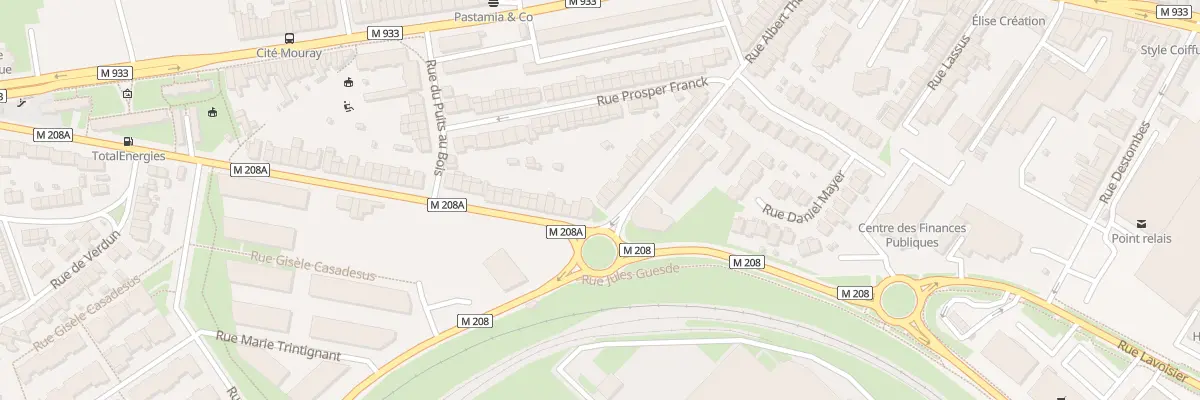 Plan du 52 Rue Albert Thomas Lomme à Lille