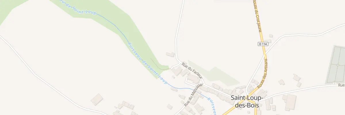 Plan du 5 Rue du Facteur à Saint-Loup-des-Bois