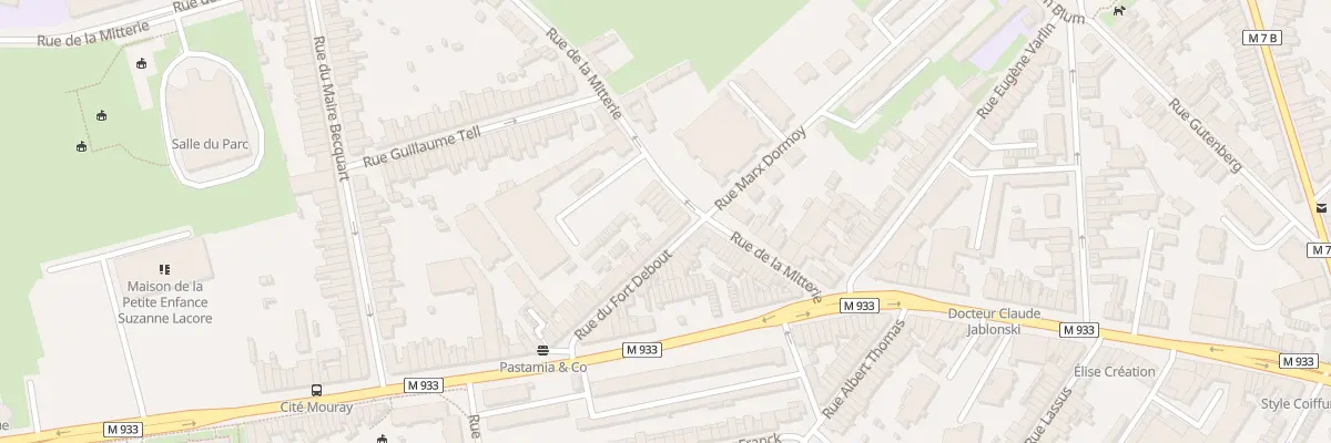 Plan du 198 Rue de la Mitterie à Lille